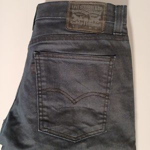 Levis 511 Gun Metal Grey Denim Jeans 32x32 Mens